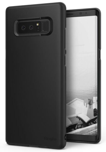 Ringke Slim Galaxy Note 8 ile Uyumlu KIlıf Black