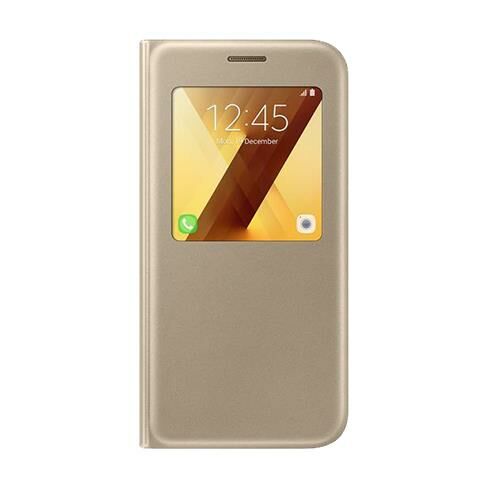 Galaxy A5(2017) ile Uyumlu S View Cover Altın EF-CA520PFEGWW(Out)