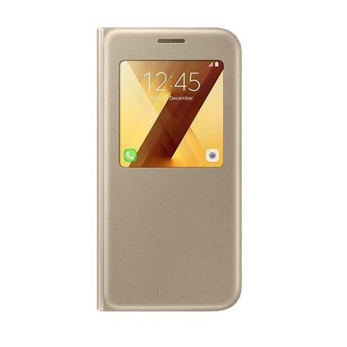 Galaxy A5(2017) ile Uyumlu S View Cover Altın EF-CA520PFEGWW(Out)