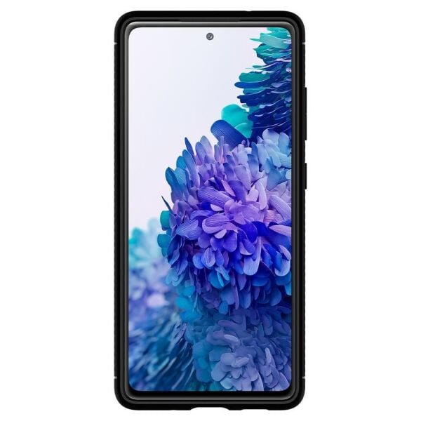 Spigen Galaxy S20 FE ile Uyumlu Kılıf Rugged Armor Matte Black