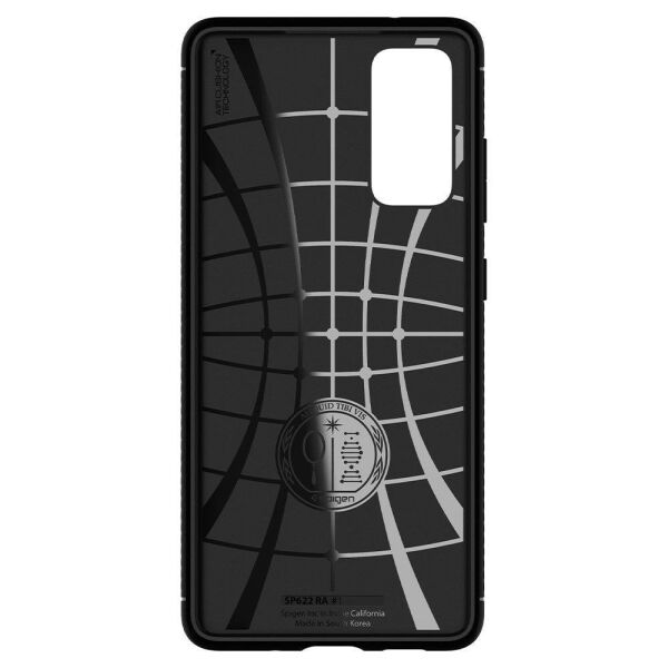 Spigen Galaxy S20 FE ile Uyumlu Kılıf Rugged Armor Matte Black