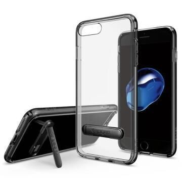 Spigen iPhone 7 Plus ile Uyumlu Kılıf Ultra Hybrid S Jet Black