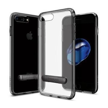 Spigen iPhone 7 Plus ile Uyumlu Kılıf Ultra Hybrid S Jet Black