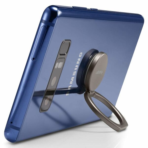 Spigen Telefon Halkası Style Ring Pop Selfie Yüzük Yeni Tasarım Gunmetal