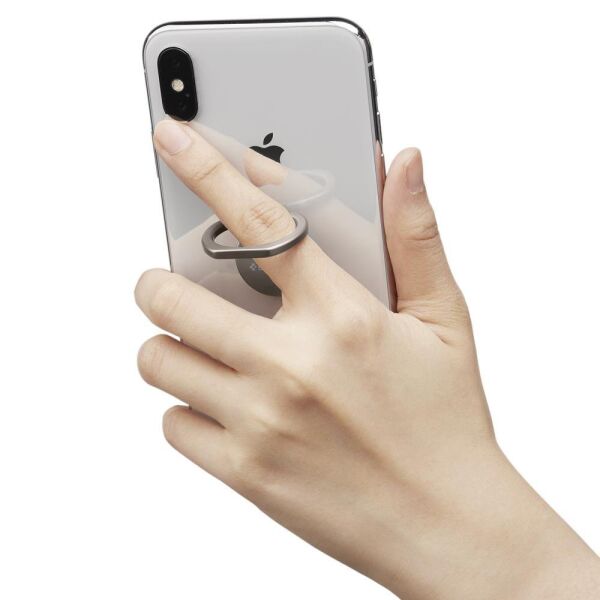 Spigen Telefon Halkası Style Ring Pop Selfie Yüzük Yeni Tasarım Gunmetal