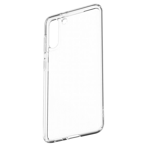 Spigen Galaxy S21 Plus ile Uyumlu Kılıf Liquid Crystal 4 Tarafı Tam Koruma Crystal Clear