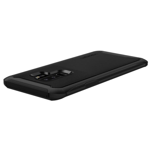 Spigen Galaxy S9 Plus ile Uyumlu Kılıf Neo Hybrid Urban Midnight Black