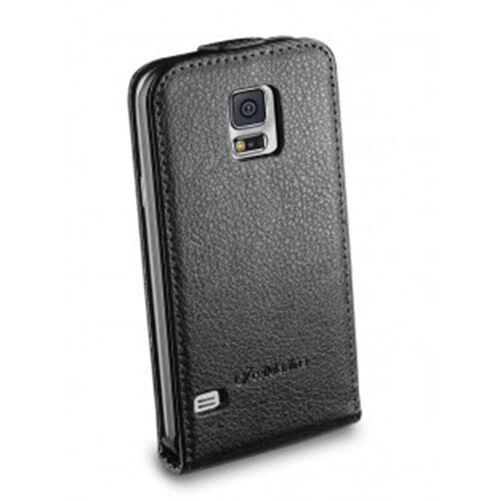 Cellular Line Galaxy S5 ile Uyumlu Flap Essential Deri Kılıf Siyah FLAPESSENGALS5BK