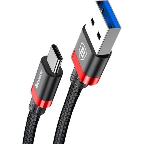 Baseus Golden Belt USB 3.0 Type-C Kablo Kırmızı