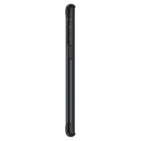 Spigen Galaxy Note 9 ile Uyumlu Kılıf Slim Armor Metal Slate