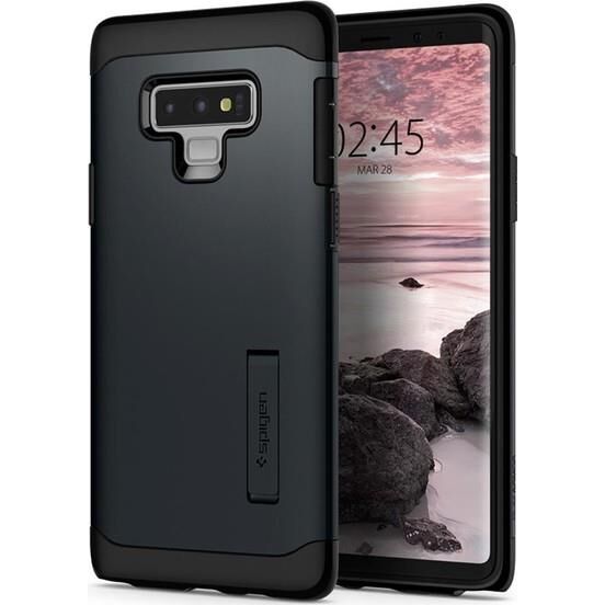 Spigen Galaxy Note 9 ile Uyumlu Kılıf Slim Armor Midnight Black