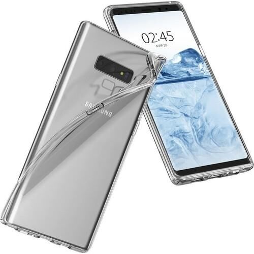 Spigen Galaxy Note 9 ile Uyumlu Kılıf Liquid Crystal 4 Tarafı Koruma