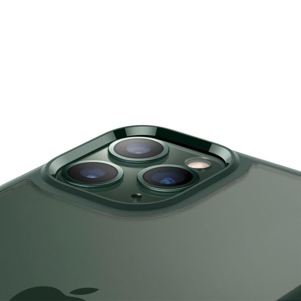 Spigen iPhone 11 Pro ile Uyumlu Kılıf Ultra Hybrid Midnight Green