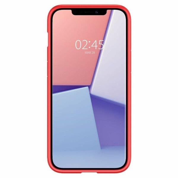 Spigen iPhone 12 / iPhone 12 Pro ile Uyumlu Kılıf Ultra Hybrid Red