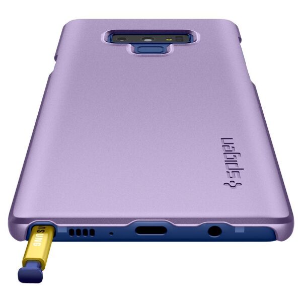 Spigen Galaxy Note 9 ile Uyumlu Kılıf Thin Fit Ultra İnce Lavender