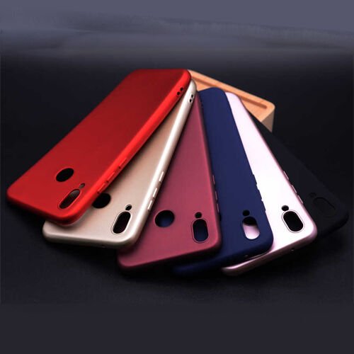 Jopus P20 Lite ile Uyumlu Soft Silikon Kılıf Mürdüm