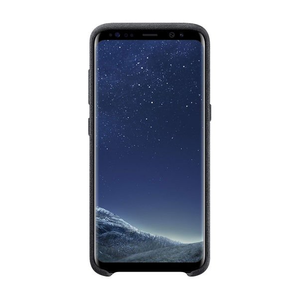 Galaxy S8 ile Uyumlu Alcantara Kılıf Dark Gray EF-XG950ASEGWW (Out)