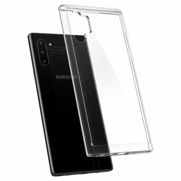 Spigen Galaxy Note 10 Plus ile Uyumlu Kılıf Ultra Hybrid Crystal Clear