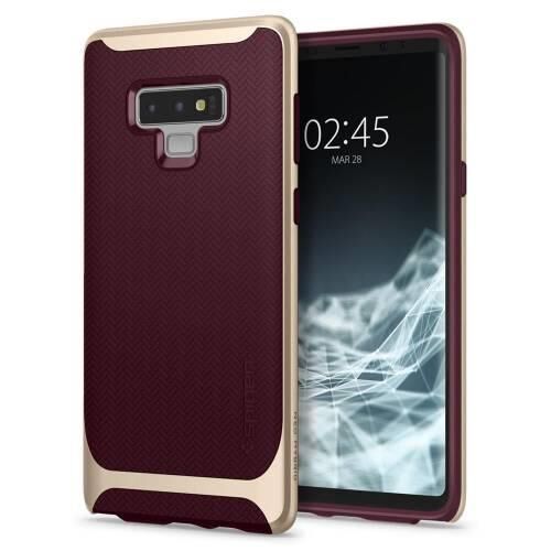 Spigen Galaxy Note 9 ile Uyumlu Kılıf Neo Hybrid Burgundy