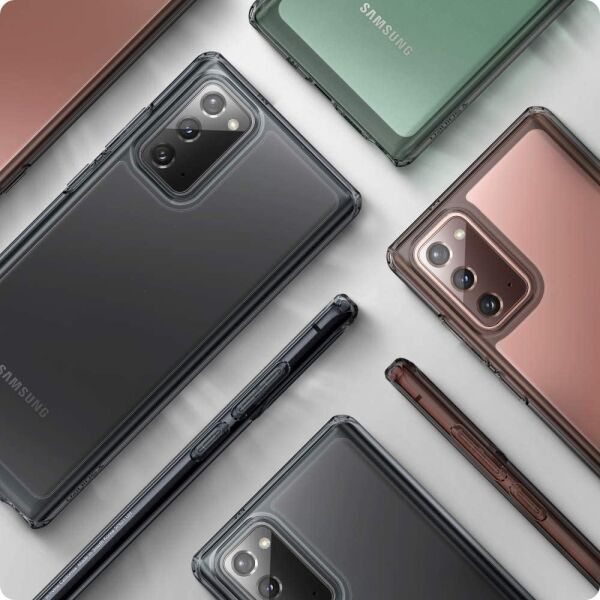 Spigen Galaxy Note 20 ile Uyumlu Kılıf Ultra Hybrid Gray