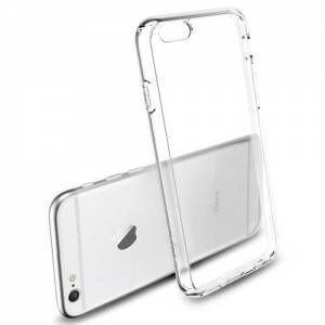 iPhone 6S/6 ile Uyumlu Kılıf Silikon Lims Şeffaf Şeffaf