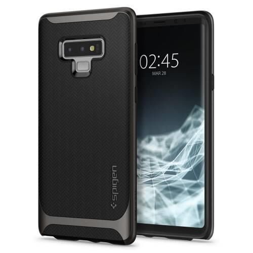 Spigen Galaxy Note 9 ile Uyumlu Kılıf Neo Hybrid Gunmetal