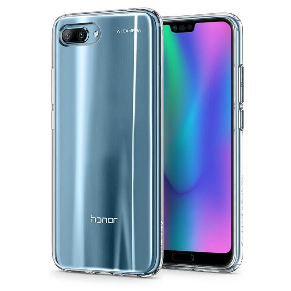 Spigen Honor 10 ile Uyumlu Kılıf Liquid Crystal 4 Tarafı Koruma