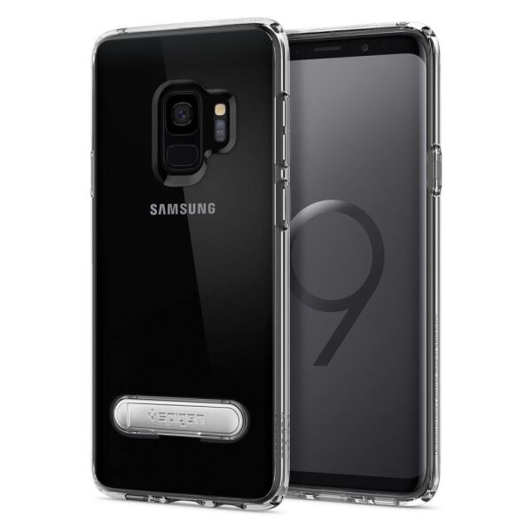 Spigen Galaxy S9 ile Uyumlu Kılıf Ultra Hybrid S Crystal Clear