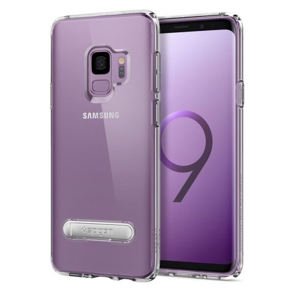 Spigen Galaxy S9 ile Uyumlu Kılıf Ultra Hybrid S Crystal Clear