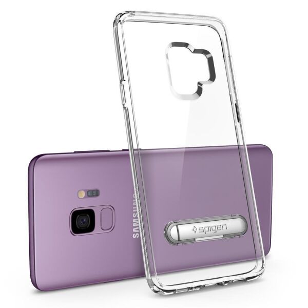 Spigen Galaxy S9 ile Uyumlu Kılıf Ultra Hybrid S Crystal Clear