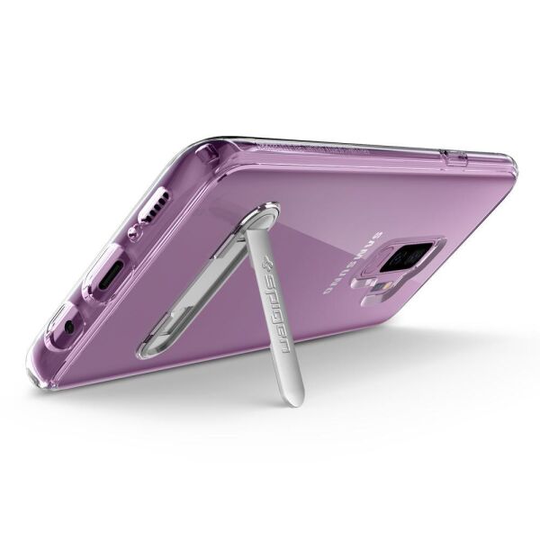 Spigen Galaxy S9 ile Uyumlu Kılıf Ultra Hybrid S Crystal Clear