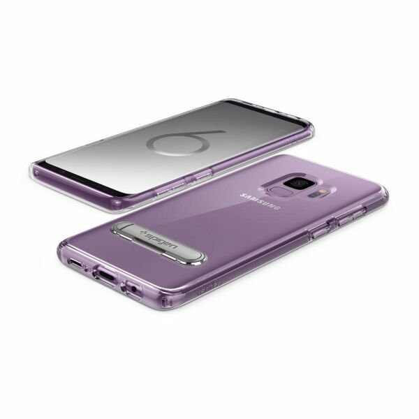 Spigen Galaxy S9 ile Uyumlu Kılıf Ultra Hybrid S Crystal Clear