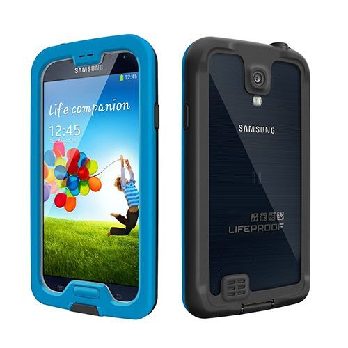 LifeProof Galaxy S4 ile Uyumlu Ultra Koruma Kılıfı Mavi-Siyah