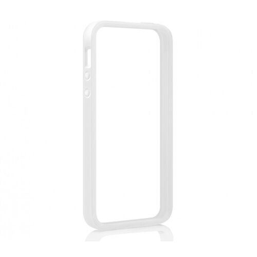 Tavik iPhone SE/5S/5 ile Uyumlu Kılıf Bumper Beyaz PKG1171