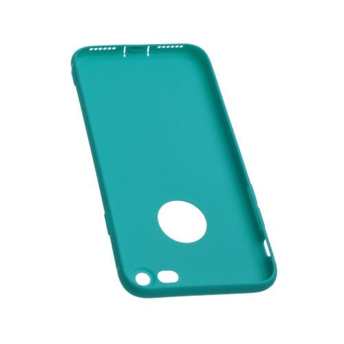 iPhone 7 Plus ile Uyumlu Tıpalı Silikon Kılıf Yeşil