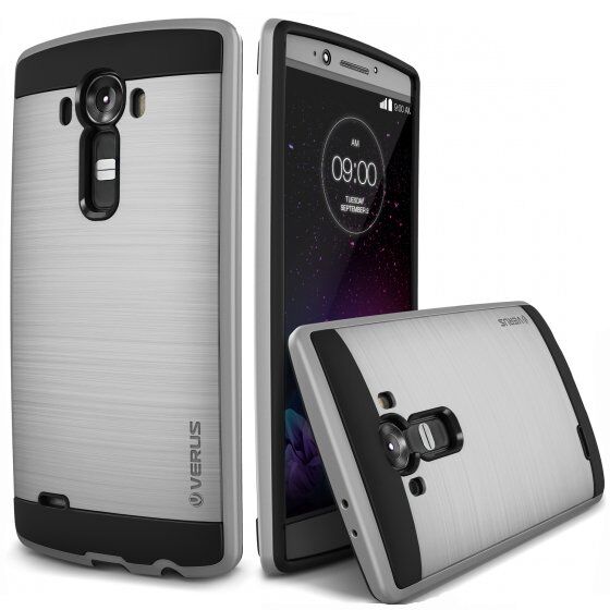 Verus G4 ile Uyumlu Case Verge Series Kılıf Renk  Light Silver
