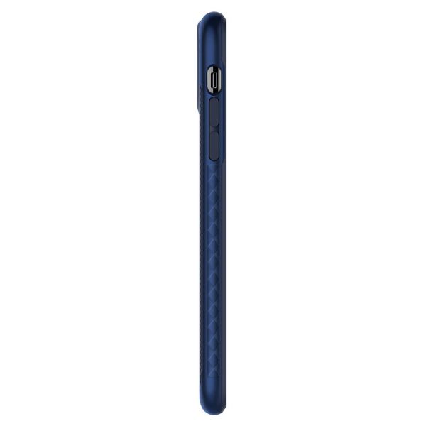 Spigen iPhone 11 Pro ile Uyumlu Kılıf Hybrid NX Denim Blue