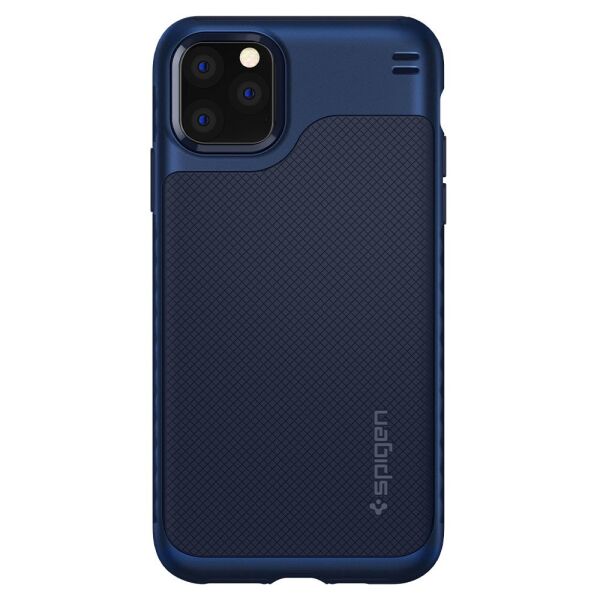 Spigen iPhone 11 Pro ile Uyumlu Kılıf Hybrid NX Denim Blue