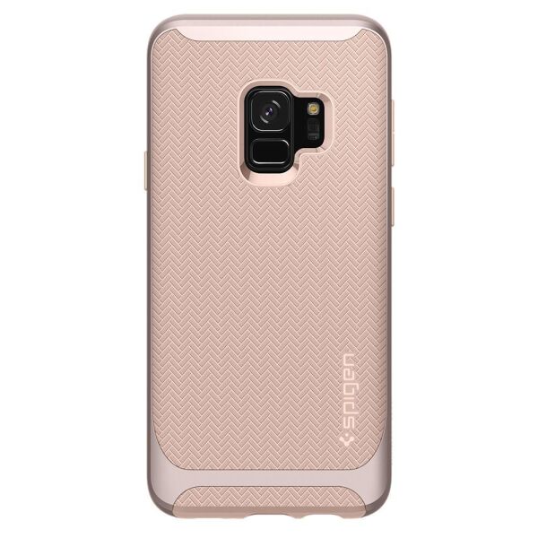 Spigen Galaxy S9 ile Uyumlu Kılıf Neo Hybrid Pale Dogwood
