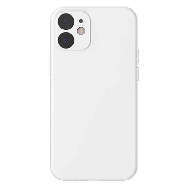 Baseus Liquid Silica Gel iPhone 12 Mini 5.4 ile Uyumlu Kılıf Ultra Koruma Silikon