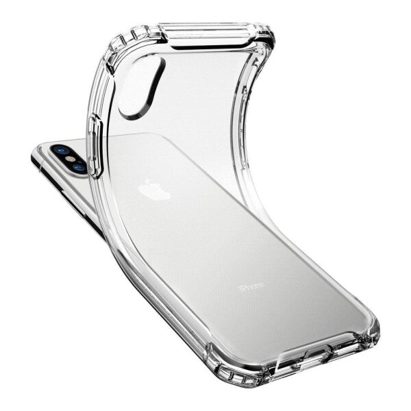 Spigen iPhone 11 Pro Max ile Uyumlu Kılıf Rugged Crystal Crystal Clear