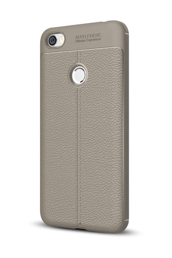 Red Mi Note 4X ile Uyumlu Room Silikon Kılıf Gri