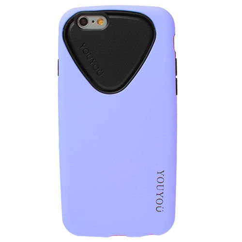 iPhone 6S/6 ile Uyumlu Kılıf Silikonlu Ultra Koruma Lila