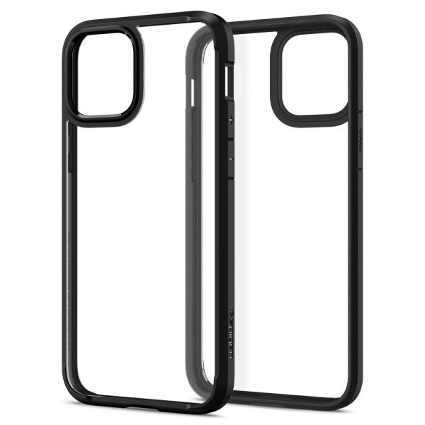 Spigen iPhone 12 / iPhone 12 Pro ile Uyumlu Kılıf Ultra Hybrid Matte Black
