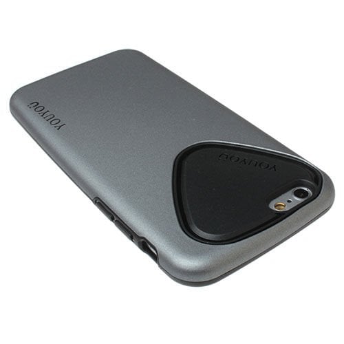 iPhone 6S/6 ile Uyumlu Kılıf Silikonlu Ultra Koruma Gri