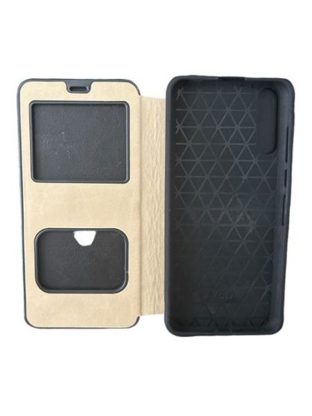 Jopus Y8P ile Uyumlu Premium Kapaklı Kılıf Mavi