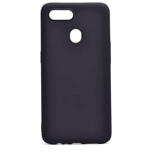 A5s ile Uyumlu Cappy Silikon Kılıf Siyah