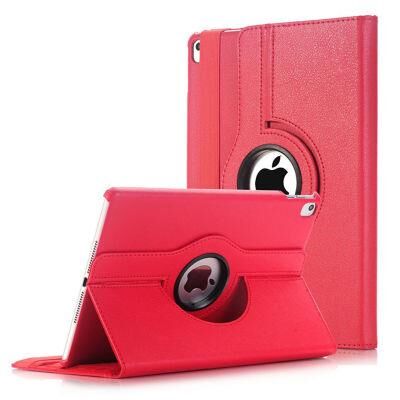 iPad Pro 11 ile Uyumlu 360 Derece Dönebilen Standlı Kılıf Kırmızı