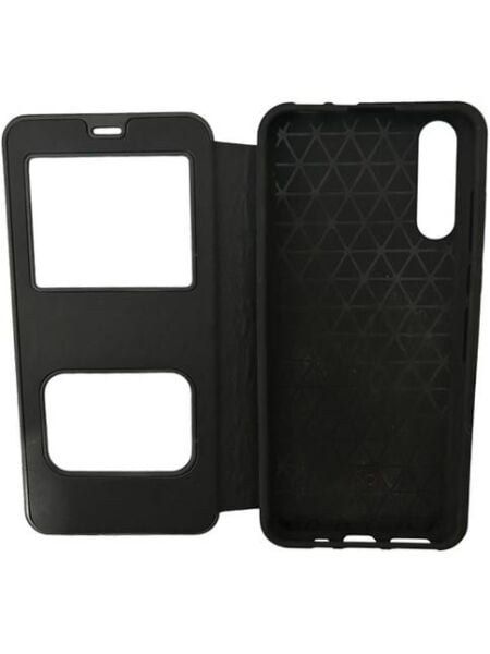 Jopus Y8P ile Uyumlu Premium Kapaklı Kılıf Siyah