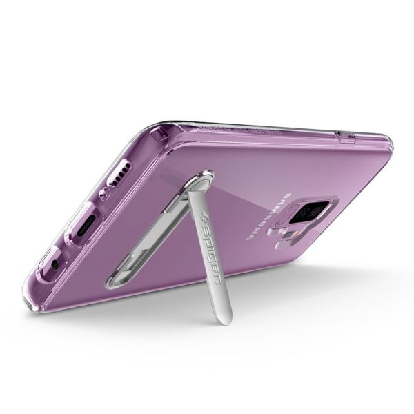 Spigen Galaxy S9 Plus ile Uyumlu Kılıf Ultra Hybrid S Crystal Clear